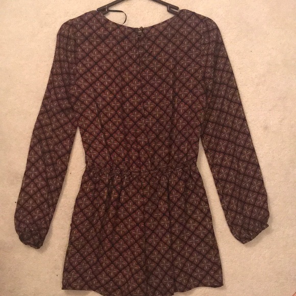 Forever 21 long sleeve romper - Picture 2 of 2